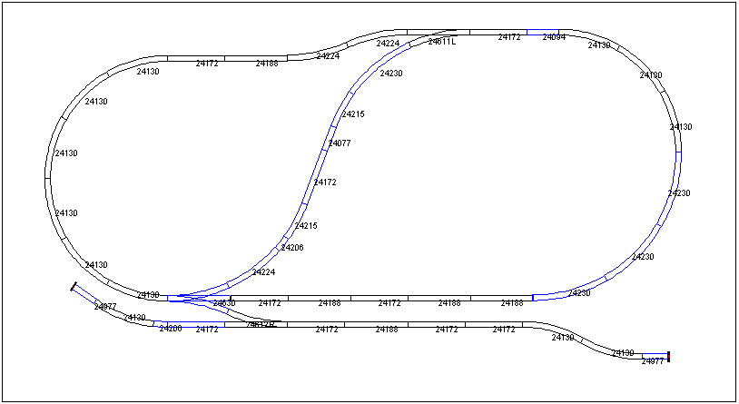 Gleisbild (Winter 1998/1999)
