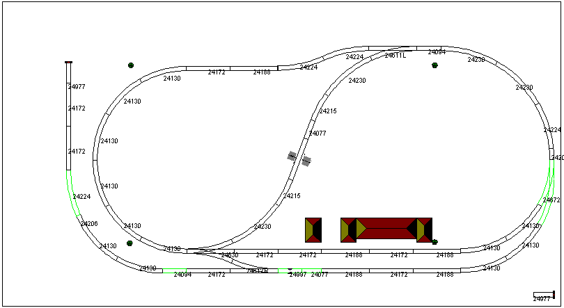 Gleisbild (Winter 1999/2000)