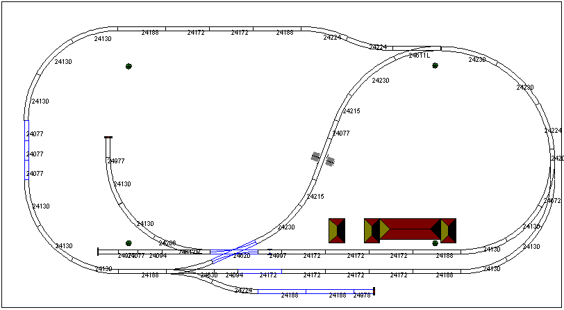Gleisbild (Winter 2000/2001)
