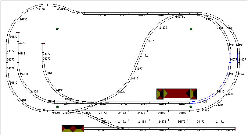 Gleisbild (Winter 2004/2005)